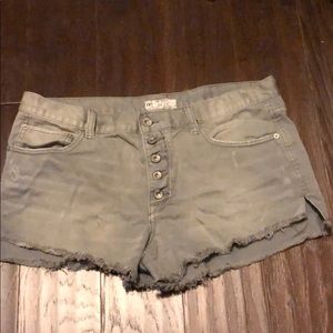 free people cut off shorts